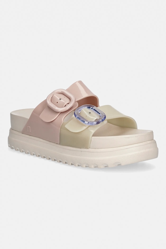 Šľapky Melissa MELISSA COZY PLATFORM AD platforma béžová M.36158.BQ229