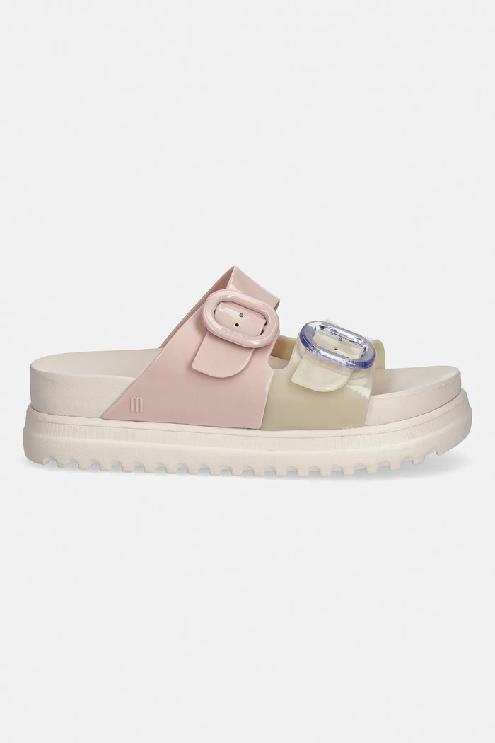 Šľapky Melissa MELISSA COZY PLATFORM AD M.36158.BQ229 béžová SS26