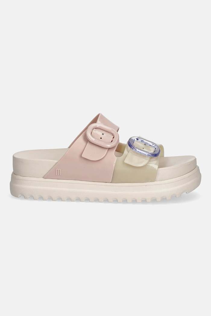 Šľapky Melissa MELISSA COZY PLATFORM AD M.36158.BQ229 béžová SS26