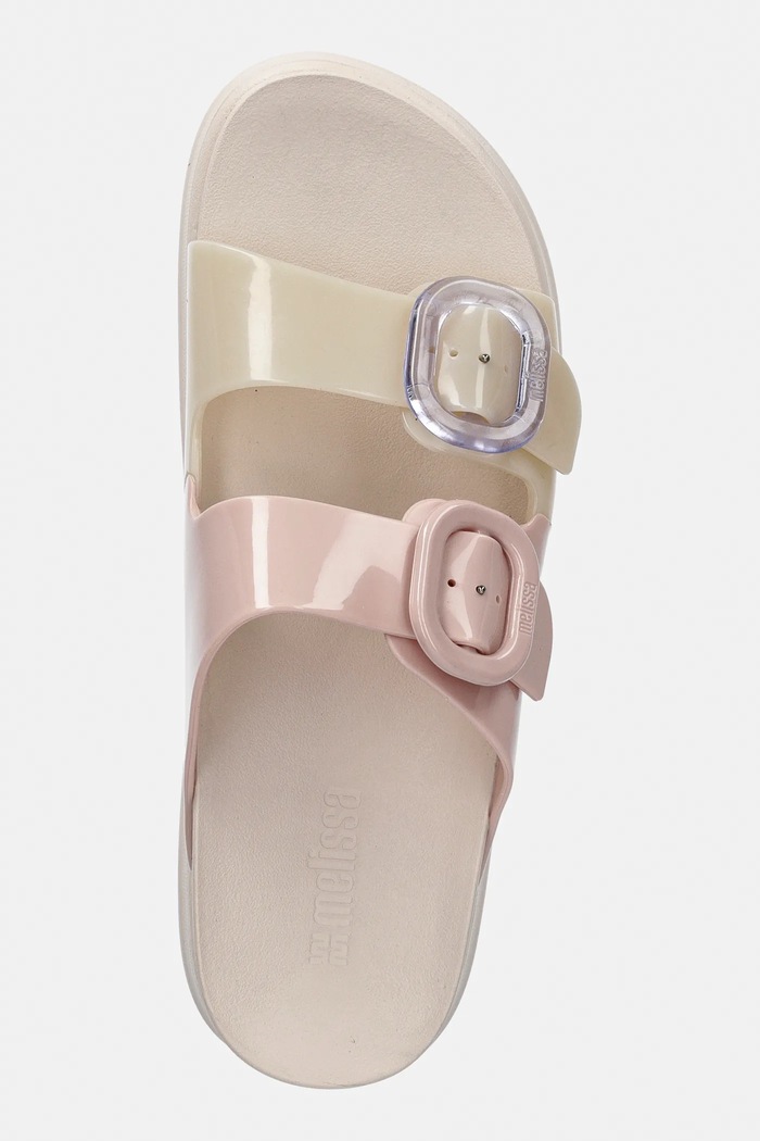 Šľapky Melissa MELISSA COZY PLATFORM AD béžová M.36158.BQ229