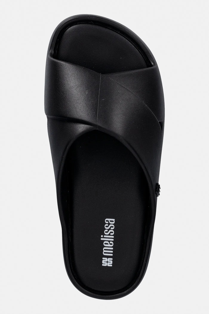 Παντόφλες Melissa MELISSA FREE PLATFORM CABEDAL X AD μαύρο M.37857.BO543