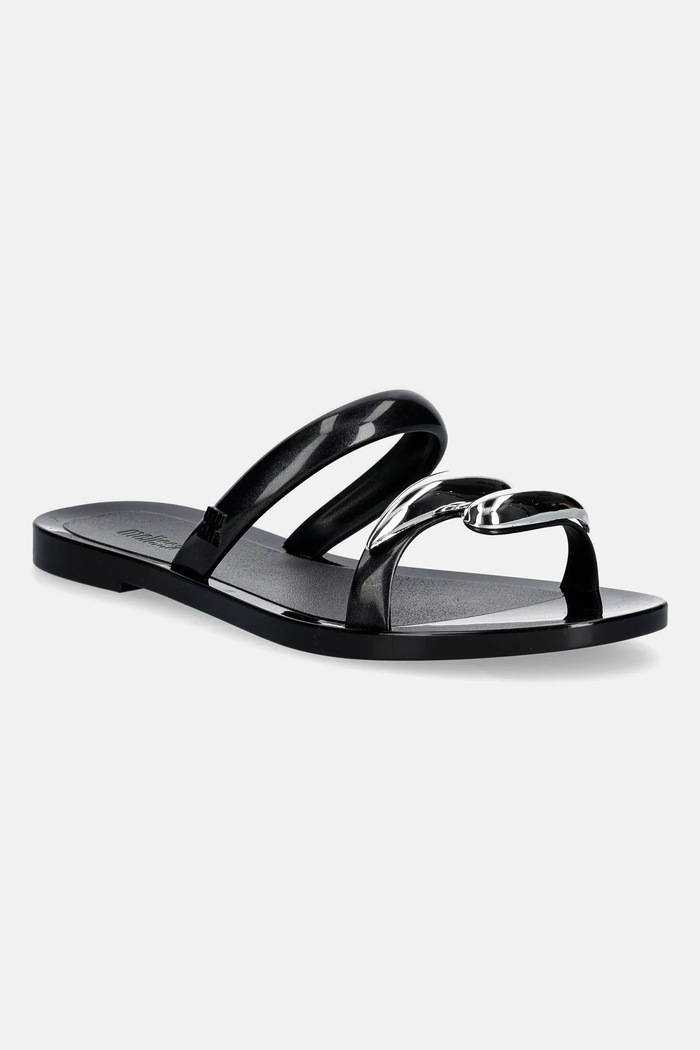 Παντόφλες Melissa MELISSA EDEN AD φλατ μαύρο M.37943.BV187