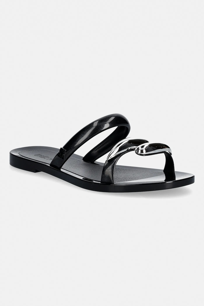 Παντόφλες Melissa MELISSA EDEN AD φλατ μαύρο M.37943.BV187