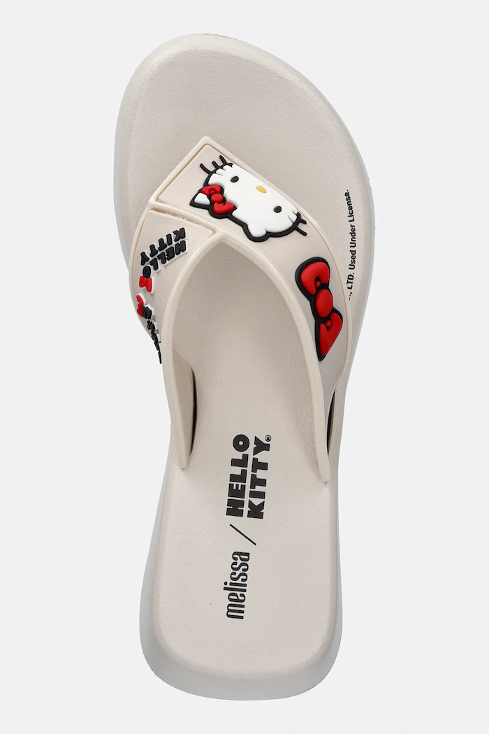 Natikače Melissa MELISSA FLATFORM + HELLO KITTY AND bež M.37992.BT631