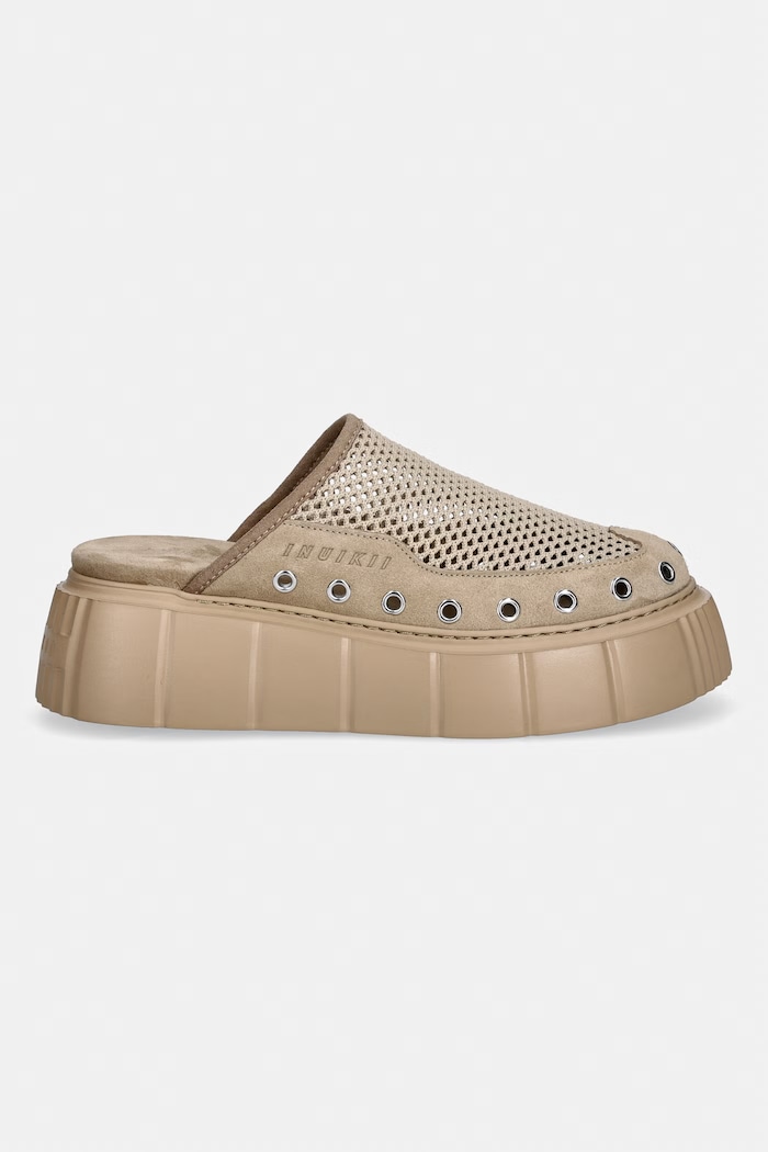 Inuikii dámske šľapky Matilda Mule Net 1014.017.0011.250 béžová SS26