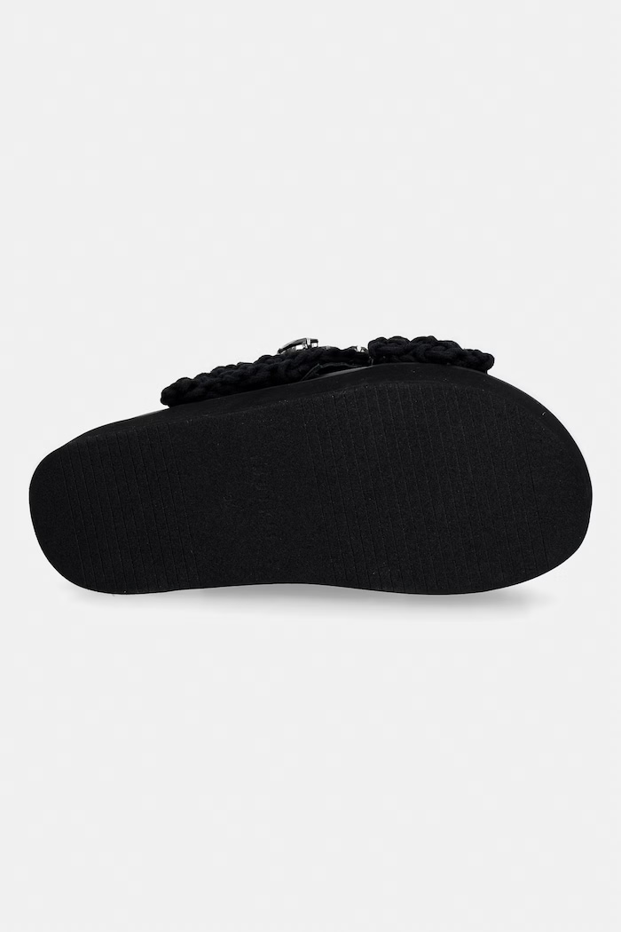 Inuikii Джапанки женски Woven Stones Platform 1004.005.0043.000 черен