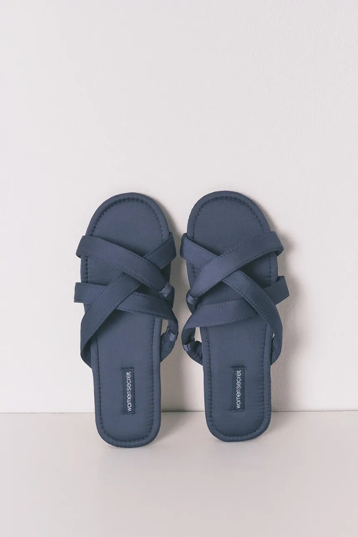 Natikači women'secret DB BLUE SLPRS Tekstil mornarsko modra 4993687