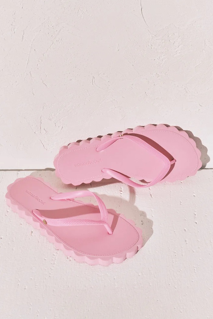 women'secret japonki FLIP FLOP syntetyczny różowy 5163223