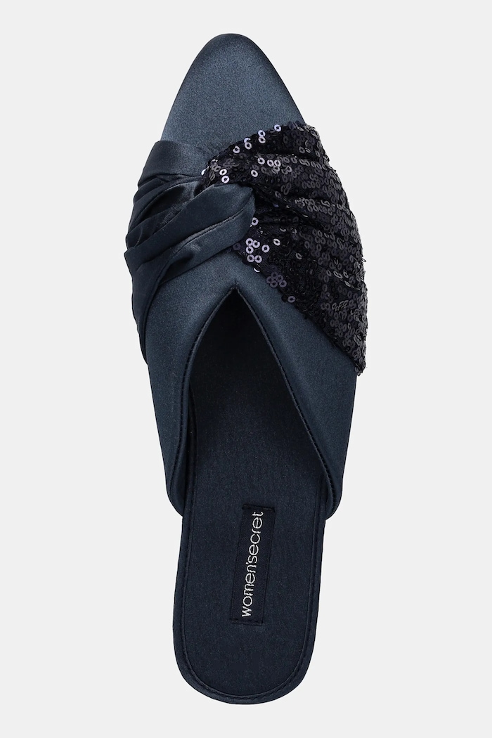 Papuče women'secret SENSE XMAS FR modrá 4992582