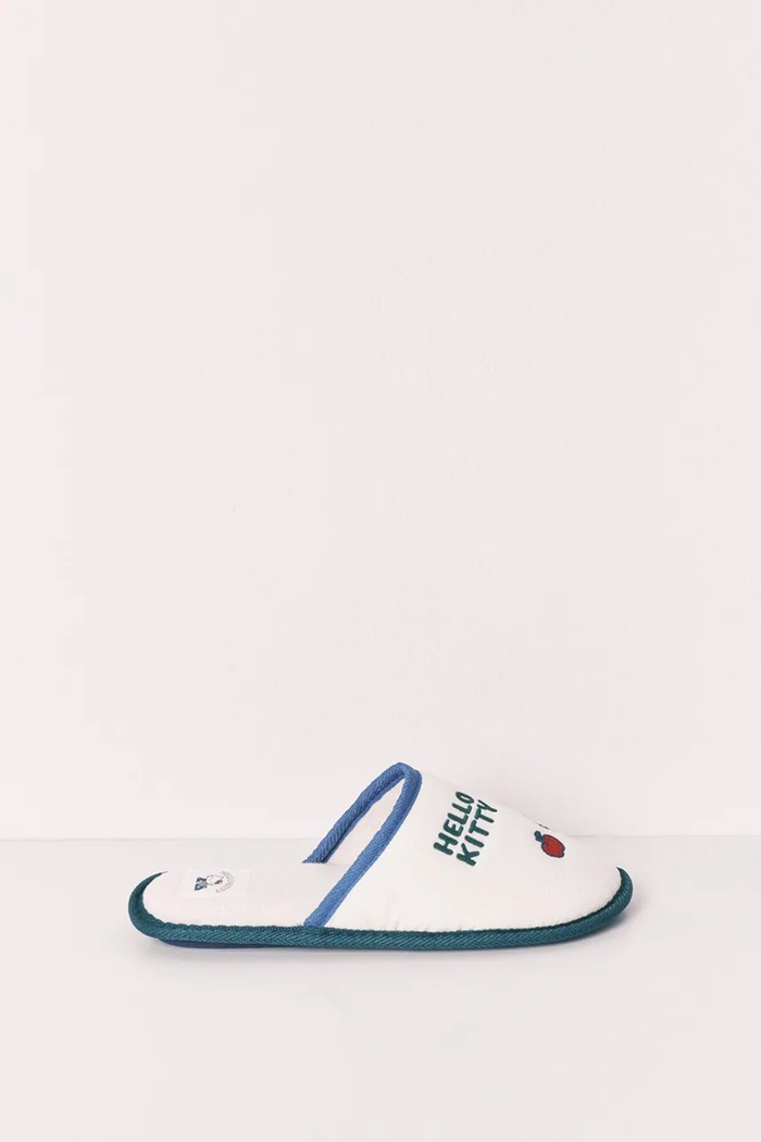 women'secret Παντόφλες γυναικείες MH HK PATCH SLPRS 4993711 μπεζ SS26