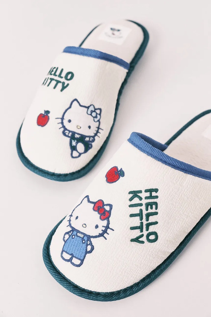 women'secret Παντόφλες γυναικείες MH HK PATCH SLPRS μπεζ 4993711
