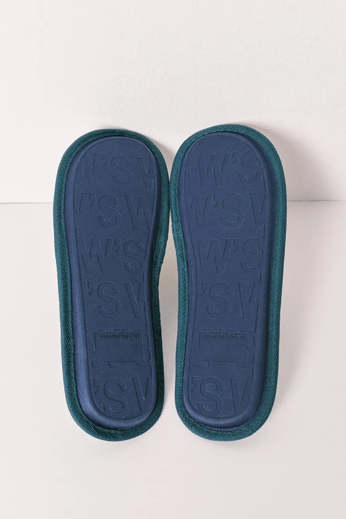 women'secret Παντόφλες γυναικείες MH HK PATCH SLPRS 4993711 μπεζ