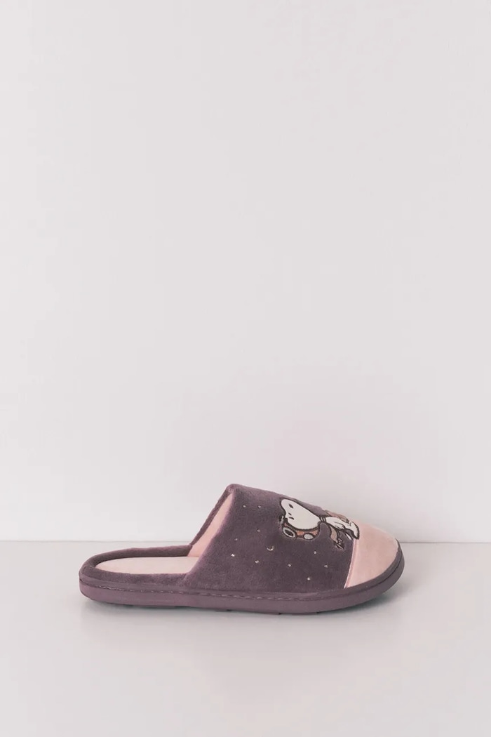 Obuća women'secret papuče za žene MN PE SNOOPY SLPRS 4993715 ljubičasta