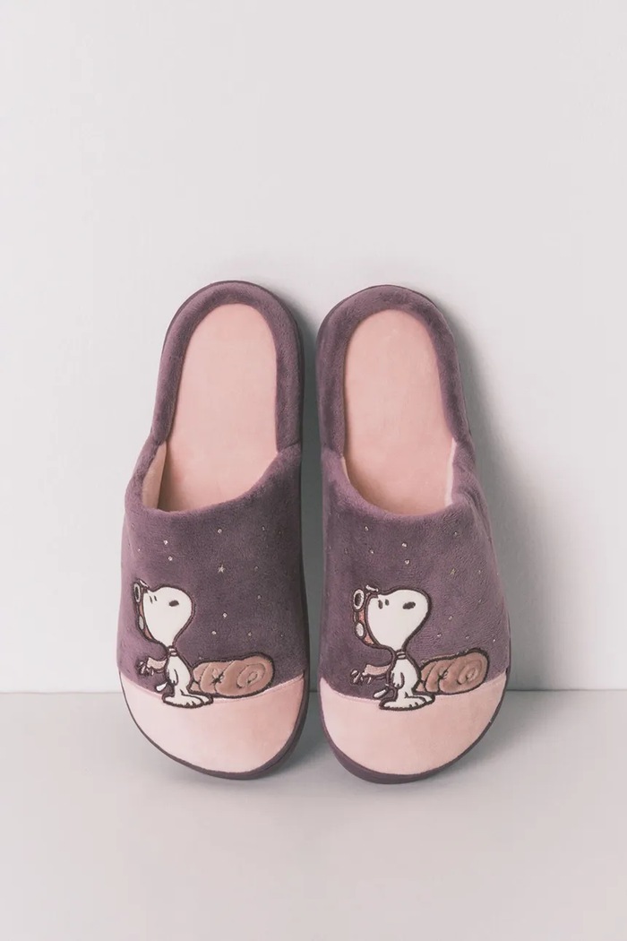 women'secret papuče za žene MN PE SNOOPY SLPRS ljubičasta 4993715