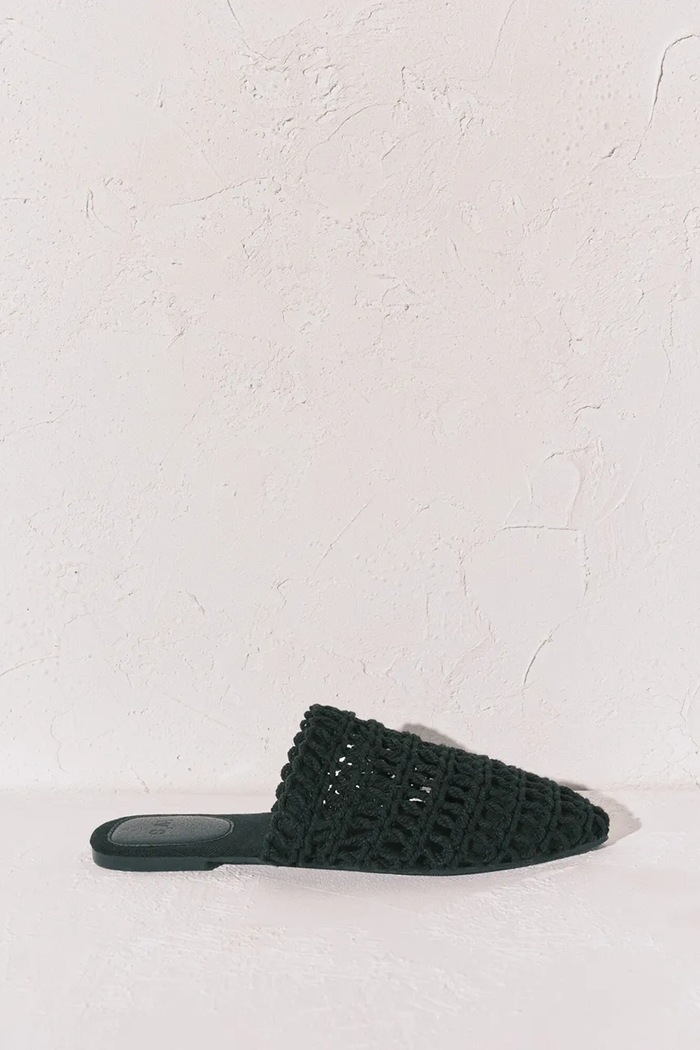 Šľapky women'secret BW MULE textilný čierna 3223024