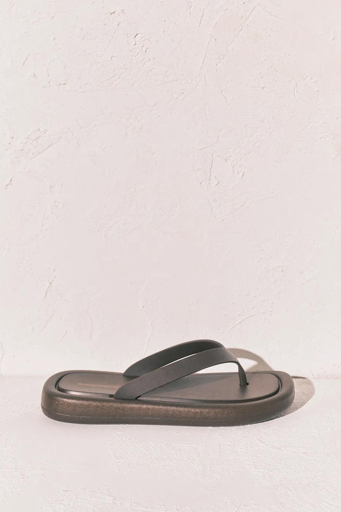 Women'secret klapki damskie SI FLIP FLOP CHOCOLAT brązowy 5163228