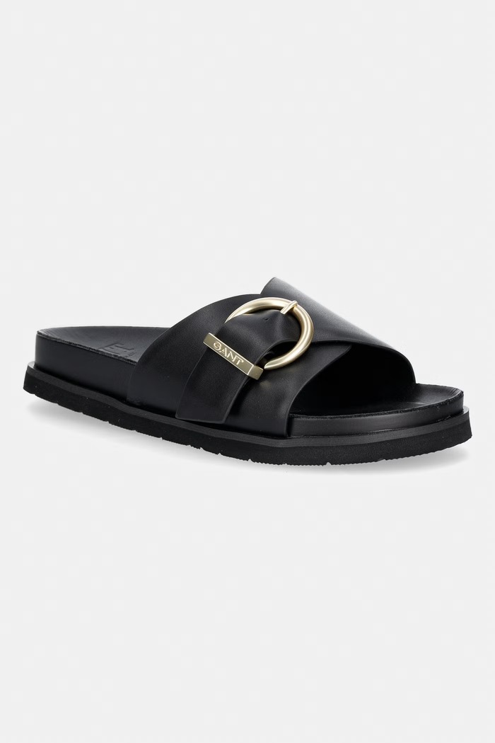 Gant papuci pentru femei, din piele Mardale negru 32501254.G00