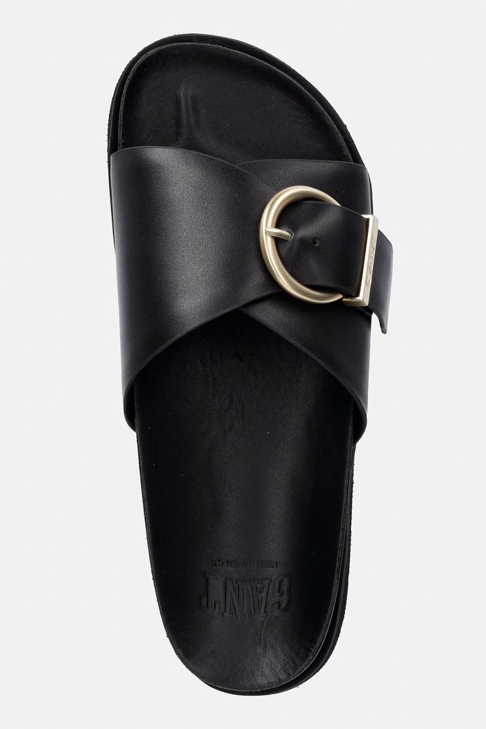 Gant papuci pentru femei, din piele Mardale negru 32501254.G00