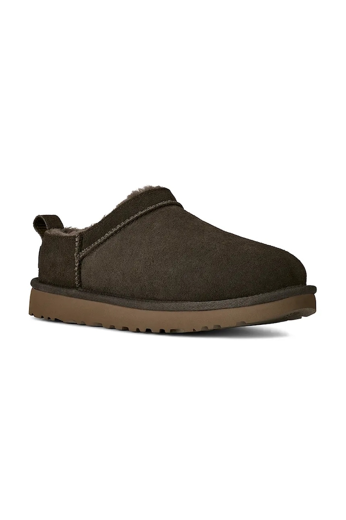 Semišové papuče UGG W Classic Micro 1173891.DNSS hnědá SS26