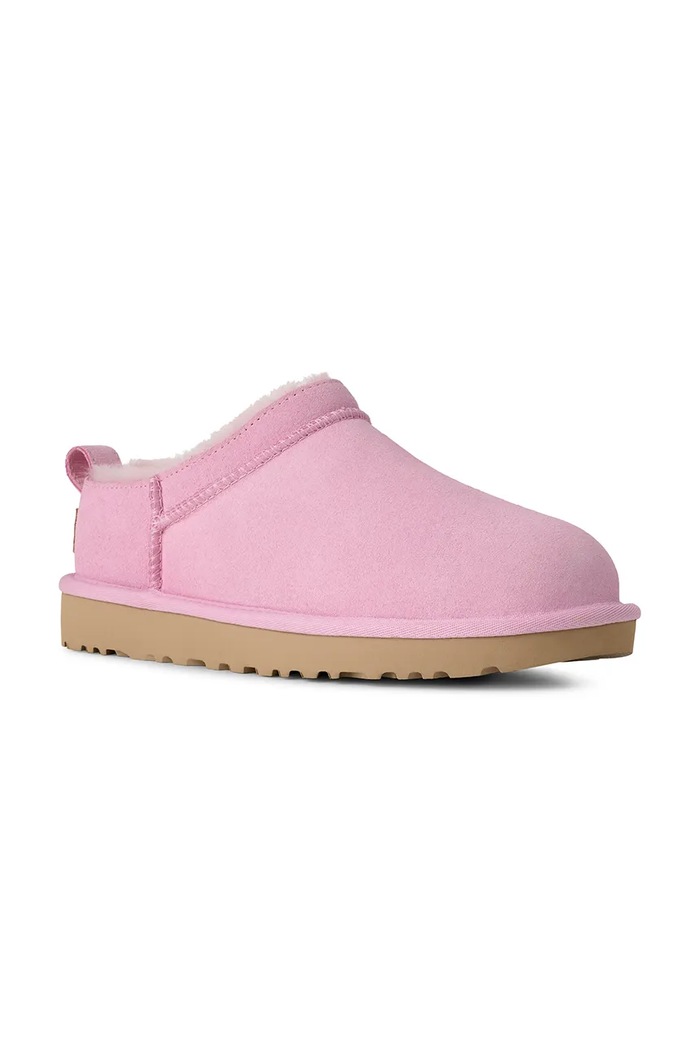Παντόφλες σουέτ UGG W Classic Micro 1173891.PKD ροζ SS26