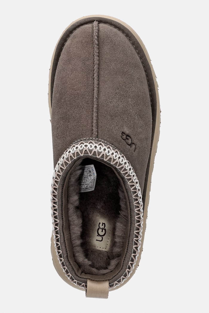 UGG papuci de casă pentru femei din piele întoarsă W Tazz II gri 1174471.DDRG