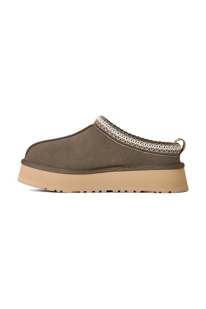 UGG пантофи дамски от велур W Tazz II сив 1174471.DDRG