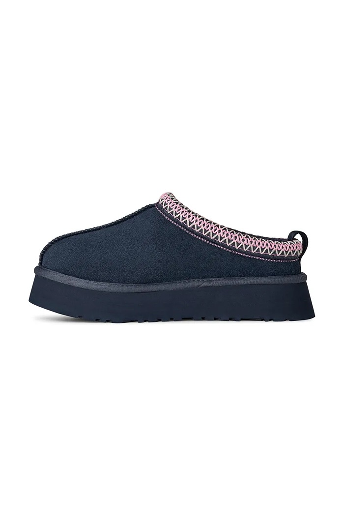 UGG kapcie zamszowe W Tazz II granatowy 1174471.DKN