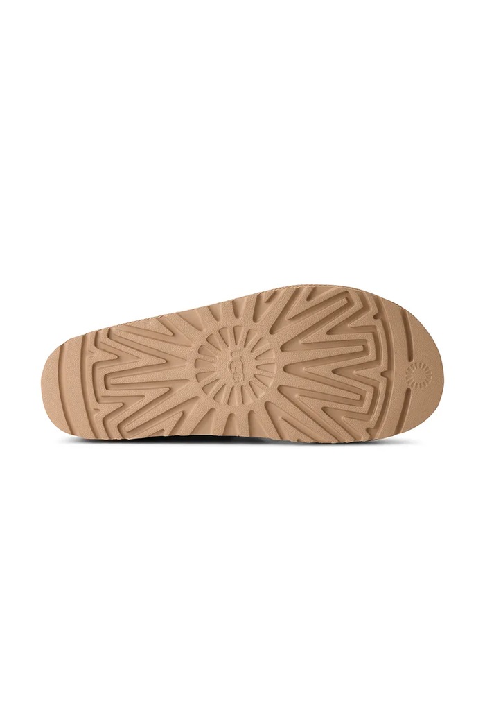 Semišové pantofle UGG W Goldenstar Hi Cutout Slide 1175132.SAN