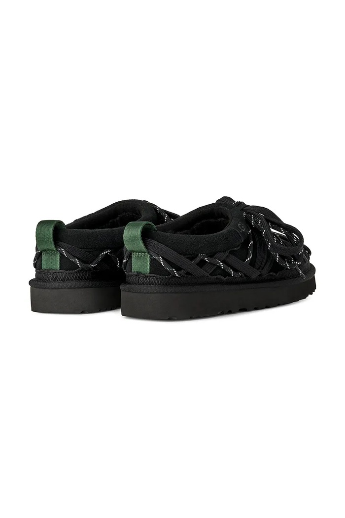 Обувки Велурени чехли UGG W Tasman Lace 1175190.BLK черен