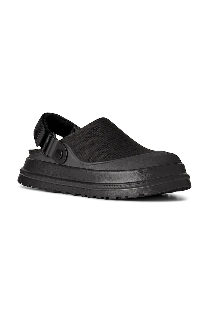Pantofle UGG W Goldenglow Canvas Clog 1175295.BLK černá SS26