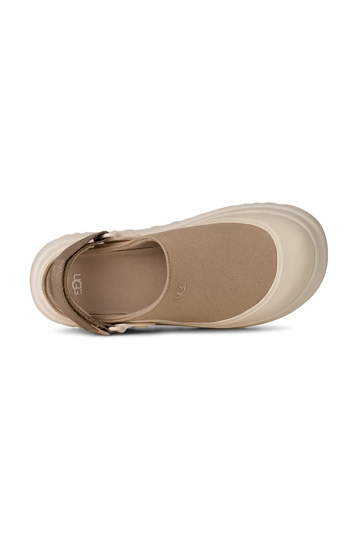 UGG papucs W Goldenglow Canvas Clog 1175295.MDSD bézs