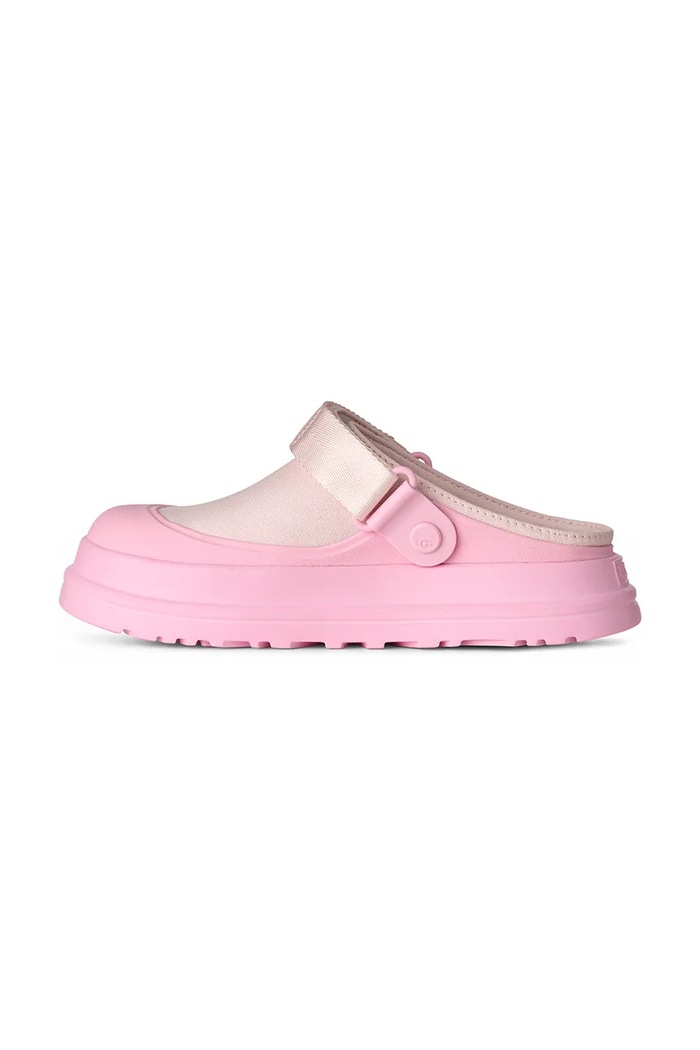 Pantofle UGG W Goldenglow Canvas Clog růžová 1175295.PKD