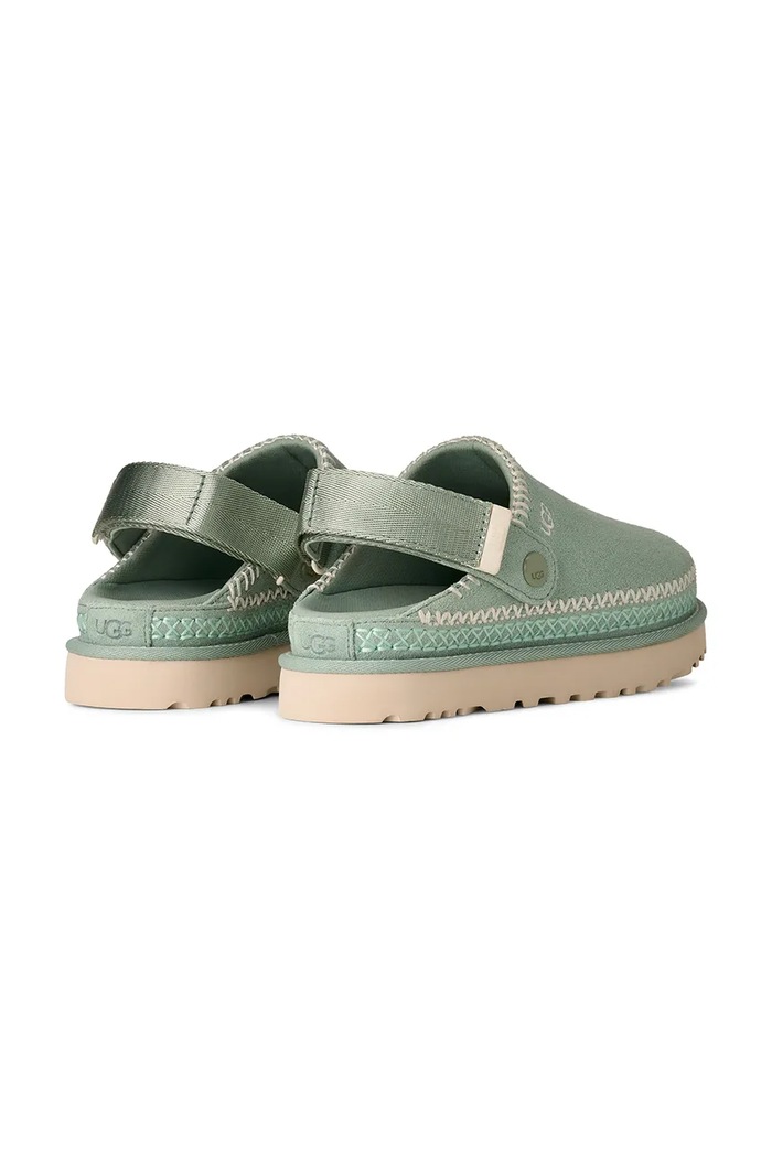 Obutev Natikači iz semiša UGG W Goldenstar Meadow Accent Clog 1177270.ART turkizna