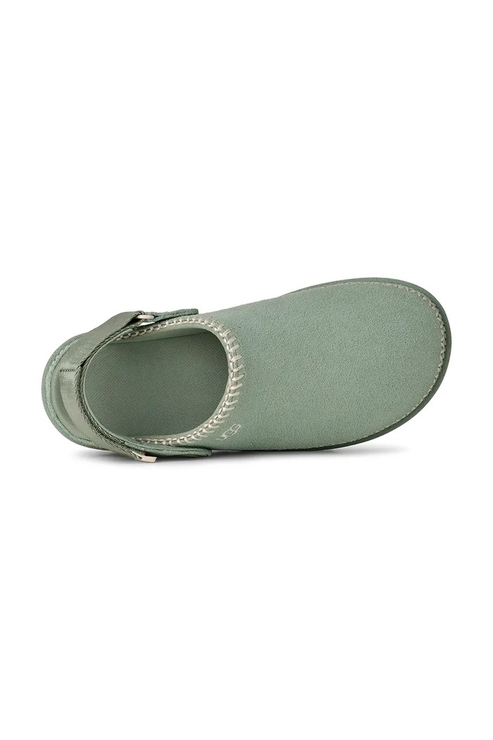 Natikači iz semiša UGG W Goldenstar Meadow Accent Clog 1177270.ART turkizna