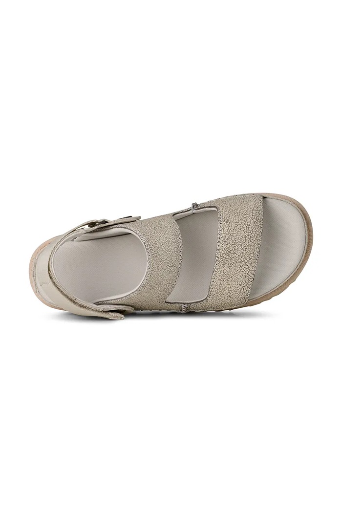 UGG slapi de piele W Goldenstar Crackle Glide 1177852.CRCK bej