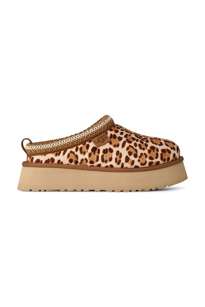 UGG leather slippers W Tazz Plains beige 1177890.FDJ