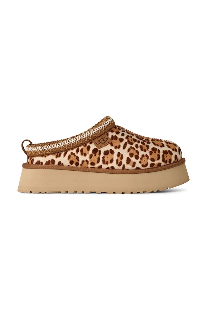 UGG leather slippers W Tazz Plains beige 1177890.FDJ