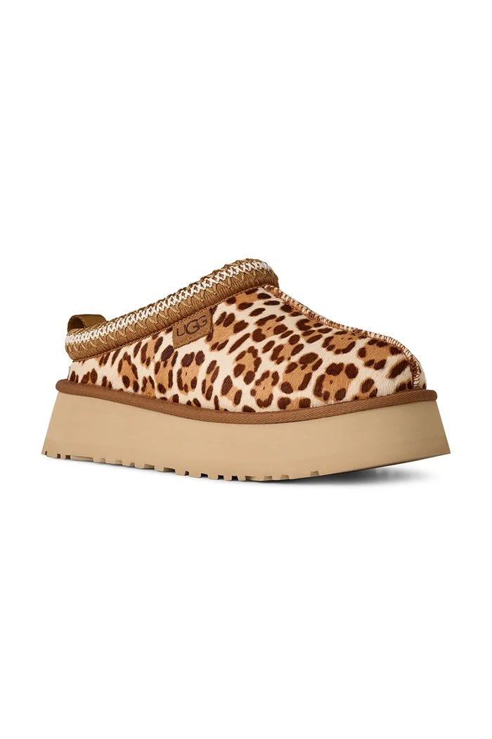 UGG leather slippers W Tazz Plains 1177890.FDJ beige SS26