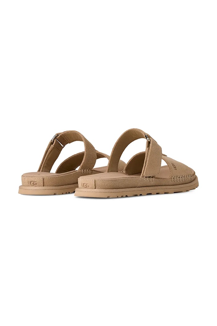 Παπούτσια Παντόφλες σουέτ UGG W Goldengaze Slide 1178590.MDSD μπεζ