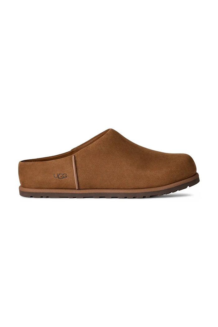 UGG papuci din nubuc W Otzo Clog mules maro 1181130.DKC