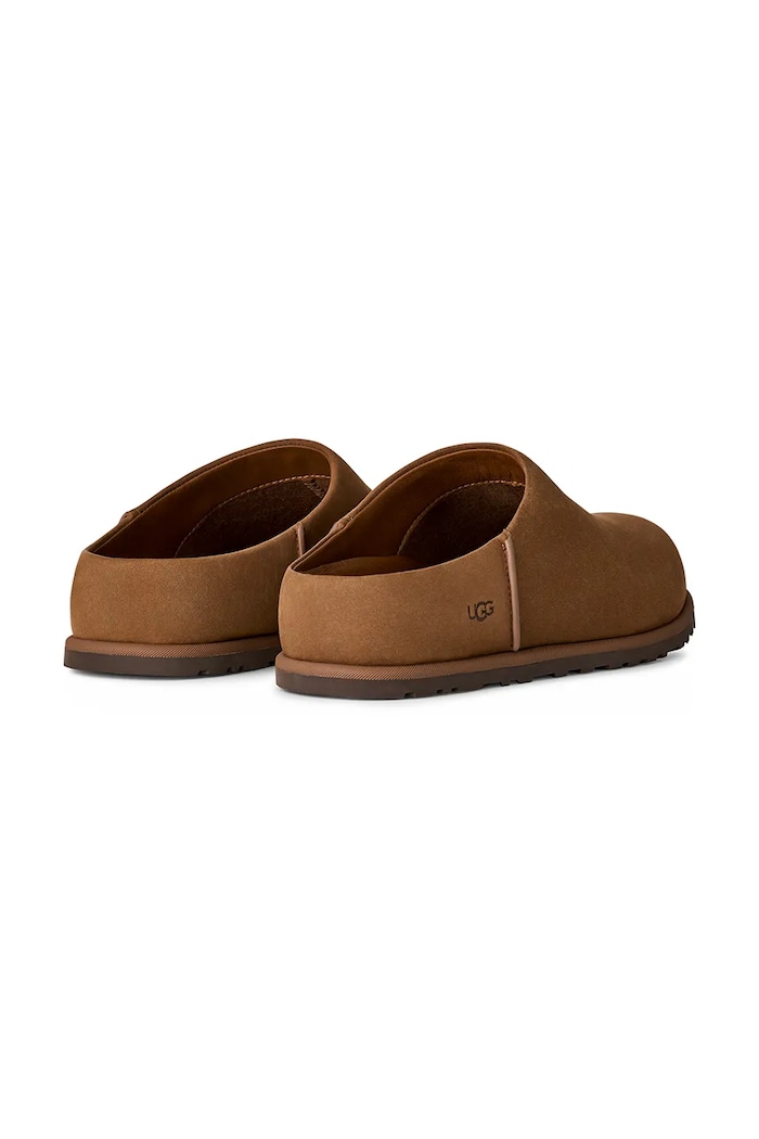 Încălțăminte UGG papuci din nubuc W Otzo Clog 1181130.DKC maro