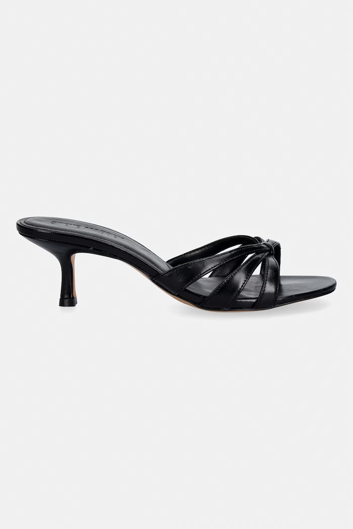 Steve Madden ciabatte slide in pelle Cary 11003878.017 nero SS26