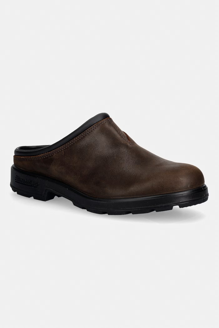 Blundstone klapki nubukowe 2421 5-8 cm brązowy 2421.Antique.Brown