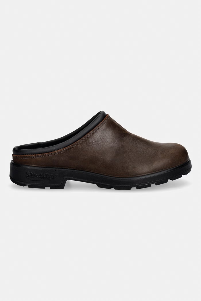 Blundstone klapki nubukowe 2421 2421.Antique.Brown brązowy ZS26