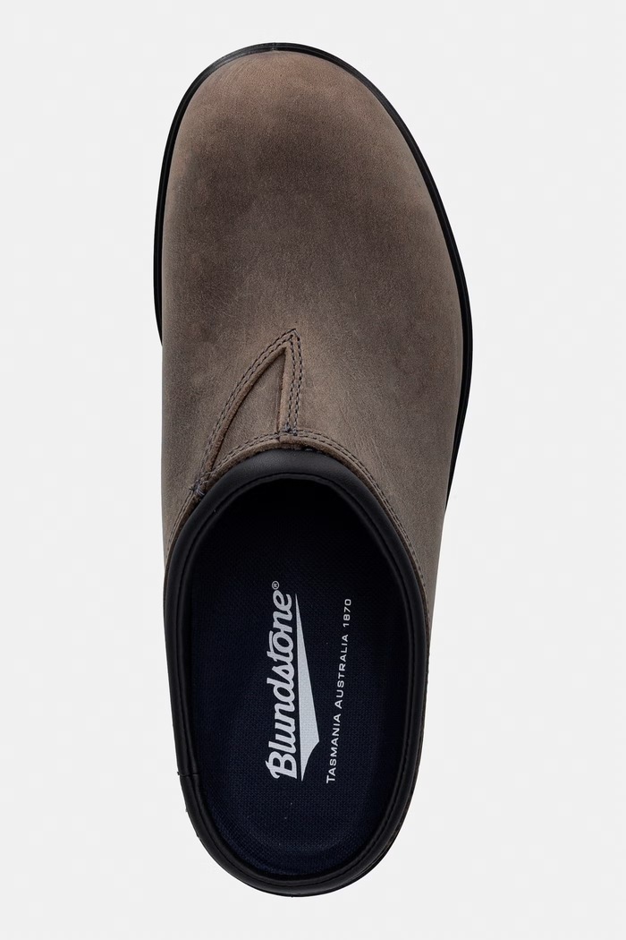 Blundstone ciabatte slide in nubuck 2422 grigio 2422.Clay