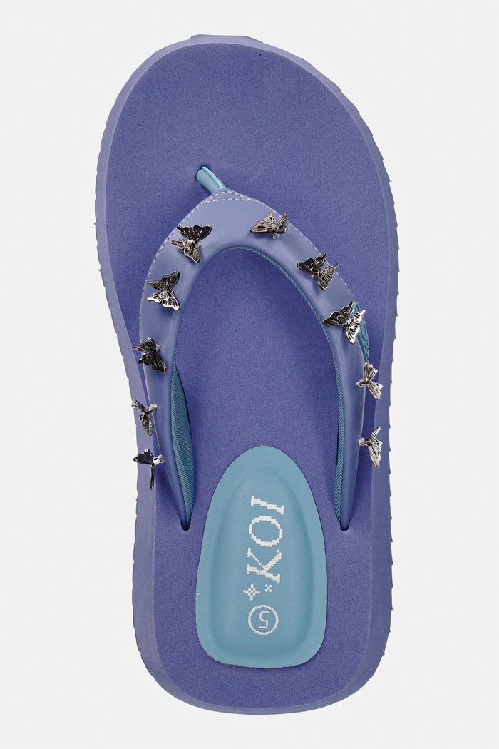 Koi Footwear japonki damskie Daydreamers Flatform Thong Sandals fioletowy Daydreamer