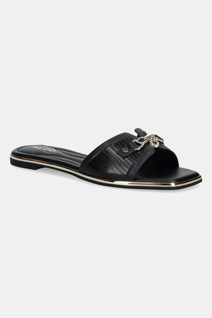 Aldo papuci ALAMASSI imitatie de piele negru 13804513