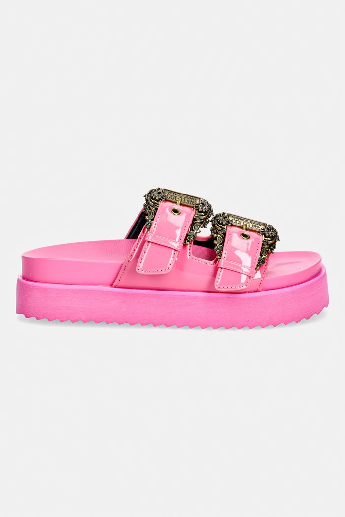 Šľapky Versace Jeans Couture 80VA3SM1.ZS190.499 ružová SS26