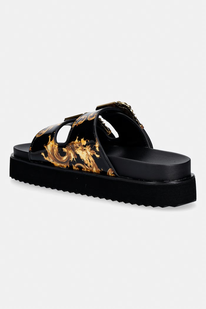 Obuv Šľapky Versace Jeans Couture 80VA3SM1.ZS366.G89 čierna