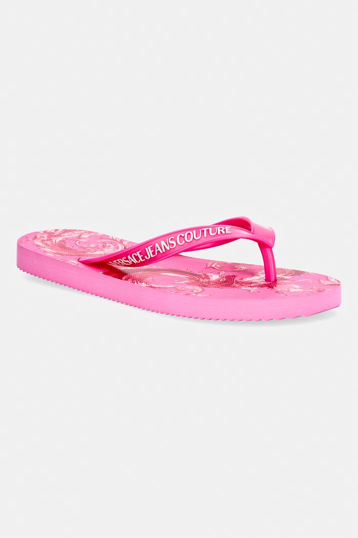 Versace Jeans Couture dámske žabky ružová 80VA3SQ7.ZSS80.499